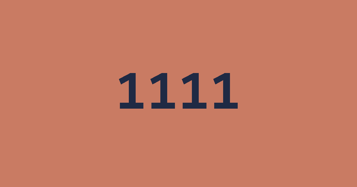1111